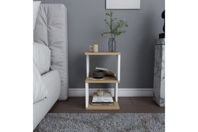 Yöpöytä Violaceae 29,6x49,4 cm - Ruskea - Huonekalut - Pöytä & ruokailuryhmä - Apupöytä & sivupöytä - Yöpöytä