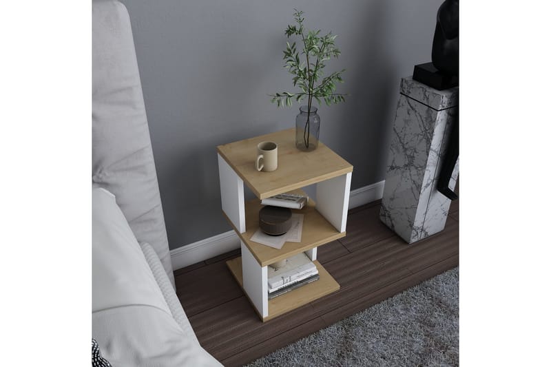 Yöpöytä Violaceae 29,6x49,4 cm - Ruskea - Huonekalut - Pöytä & ruokailuryhmä - Apupöytä & sivupöytä - Yöpöytä