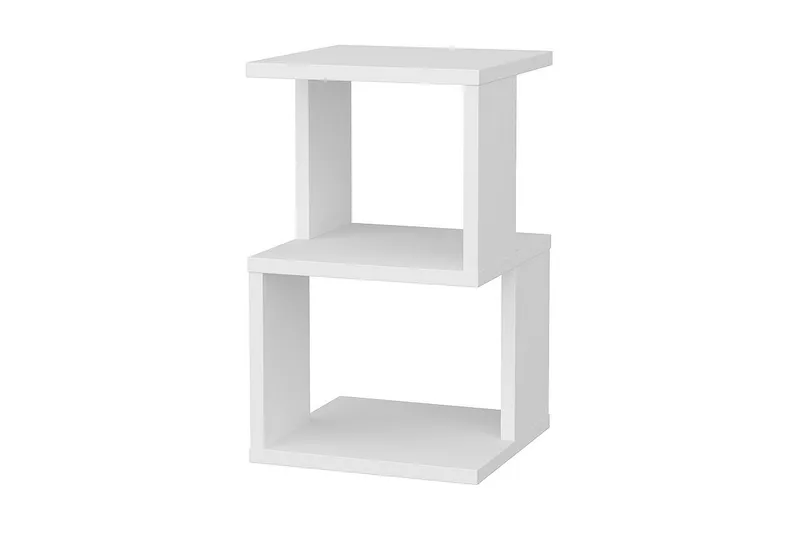 Yöpöytä Violaceae 29,6x49,4 cm - Valkoinen - Huonekalut - Pöytä & ruokailuryhmä - Apupöytä & sivupöytä - Yöpöytä