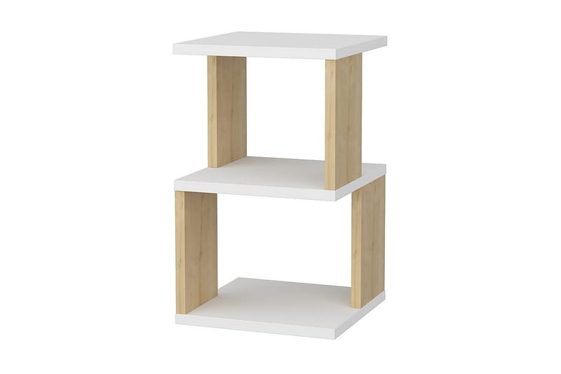 Yöpöytä Violaceae 29,6x49,4 cm - Valkoinen - Huonekalut - Pöytä & ruokailuryhmä - Apupöytä & sivupöytä - Yöpöytä