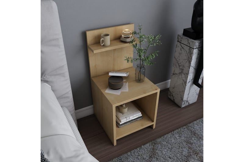 Yöpöytä Violaceae 35,6x72 cm - Ruskea - Huonekalut - Pöytä & ruokailuryhmä - Apupöytä & sivupöytä - Yöpöytä