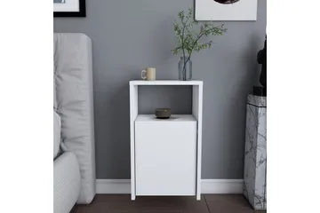 Yöpöytä Violaceae 36x61,4 cm - Valkoinen - Huonekalut - Pöytä & ruokailuryhmä - Apupöytä & sivupöytä - Yöpöytä