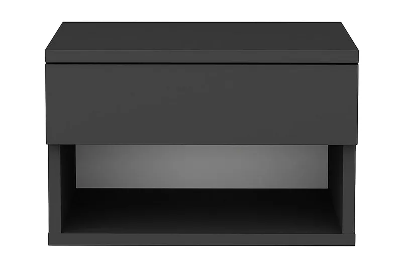 Yöpöytä Violaceae 44,6x31,9 cm, Antrasiitti