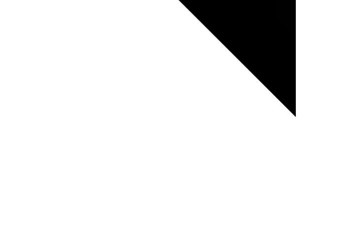 Yöpöytä Pafolo Neliö Valkoinen|Musta - Yöpöytä