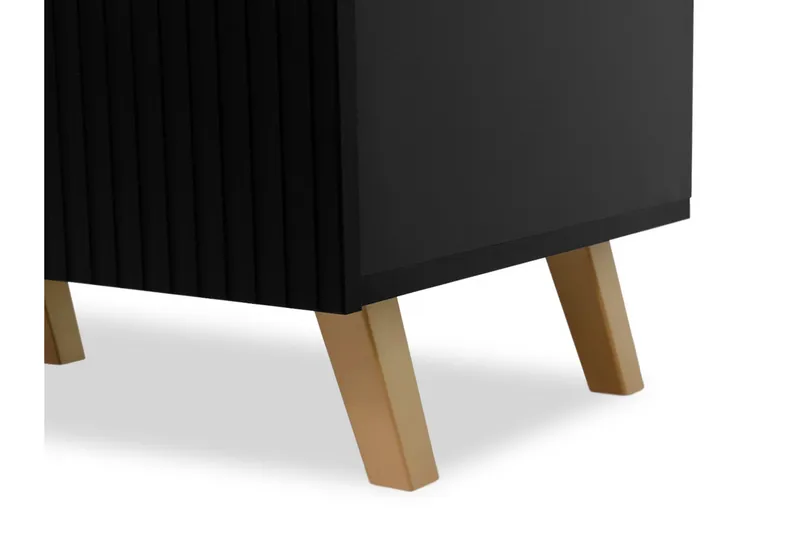 Yöpöytä Pafolo Neliö Valkoinen|Musta - Huonekalut - Pöytä & ruokailuryhmä - Apupöytä & sivupöytä - Yöpöytä