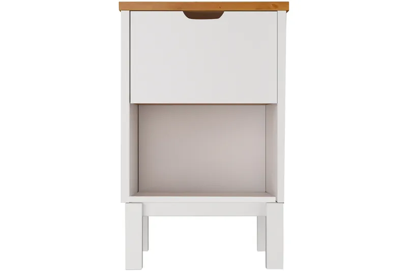 Yöpöytä Potenza 38 cm, Valkoinen