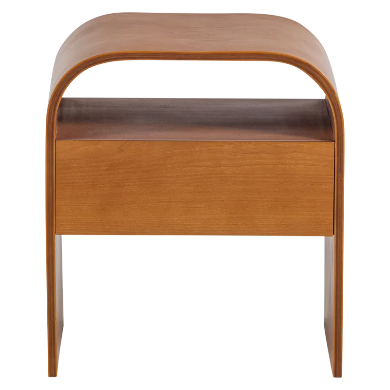 Yöpöytä/Sivupöytä Momo 40 cm - Ruskea - Huonekalut - Pöytä & ruokailuryhmä - Apupöytä & sivupöytä - Yöpöytä