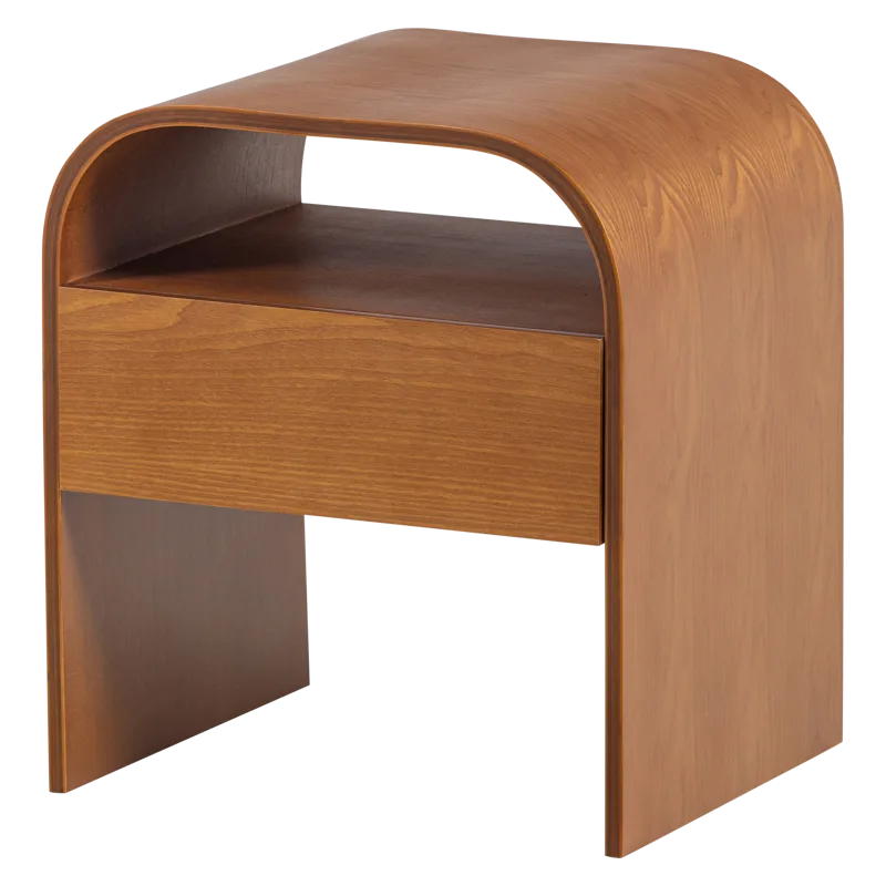 Yöpöytä/Sivupöytä Momo 40 cm, Ruskea