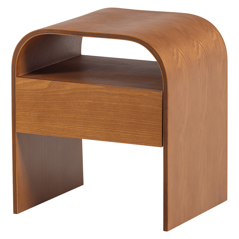 Yöpöytä/Sivupöytä Momo 40 cm, Ruskea