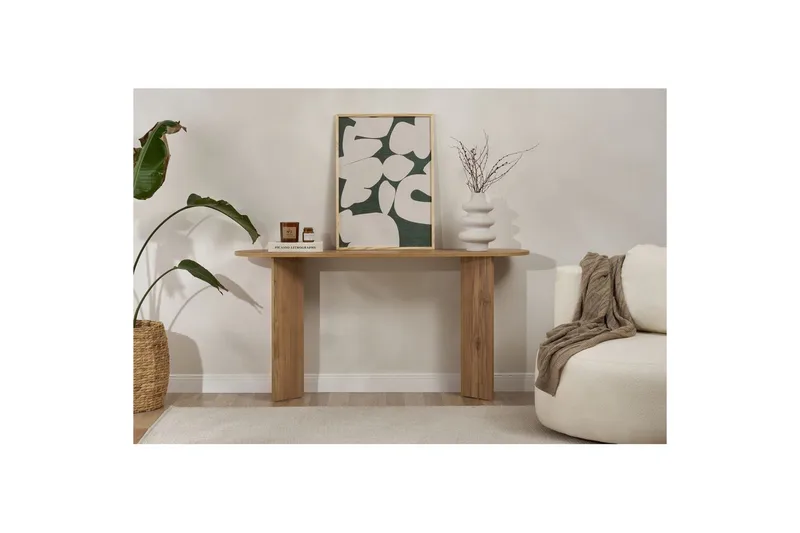 Yeno Konsolipöytä 150 cm - Luonnonväri - Huonekalut - Pöytä & ruokailuryhmä - Apupöytä & sivupöytä - Konsolipöytä