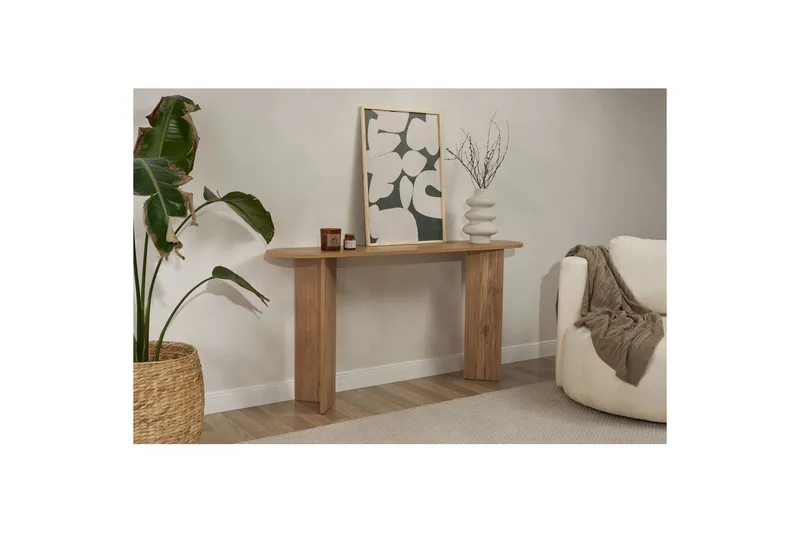 Yeno Konsolipöytä 150 cm - Luonnonväri - Huonekalut - Pöytä & ruokailuryhmä - Apupöytä & sivupöytä - Konsolipöytä