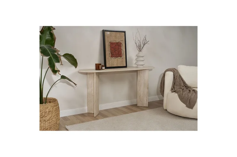 Yeno Konsolipöytä 150 cm - Luonnonväri - Huonekalut - Pöytä & ruokailuryhmä - Apupöytä & sivupöytä - Konsolipöytä