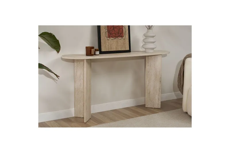 Yeno Konsolipöytä 150 cm - Luonnonväri - Huonekalut - Pöytä & ruokailuryhmä - Apupöytä & sivupöytä - Konsolipöytä