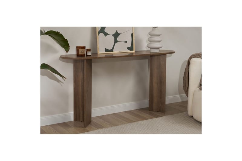 Yeno Konsolipöytä 150 cm - Suklaanruskea - Huonekalut - Pöytä & ruokailuryhmä - Apupöytä & sivupöytä - Konsolipöytä