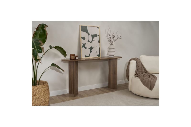 Yeno Konsolipöytä 150 cm - Suklaanruskea - Huonekalut - Pöytä & ruokailuryhmä - Apupöytä & sivupöytä - Konsolipöytä