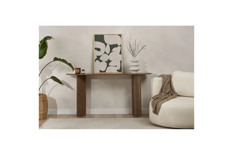 Yeno Konsolipöytä 150 cm - Suklaanruskea - Huonekalut - Pöytä & ruokailuryhmä - Apupöytä & sivupöytä - Konsolipöytä