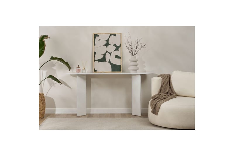 Yeno Konsolipöytä 150 cm - Valkoinen - Huonekalut - Pöytä & ruokailuryhmä - Apupöytä & sivupöytä - Konsolipöytä