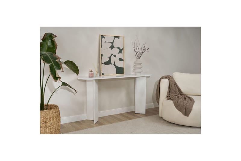 Yeno Konsolipöytä 150 cm - Valkoinen - Huonekalut - Pöytä & ruokailuryhmä - Apupöytä & sivupöytä - Konsolipöytä