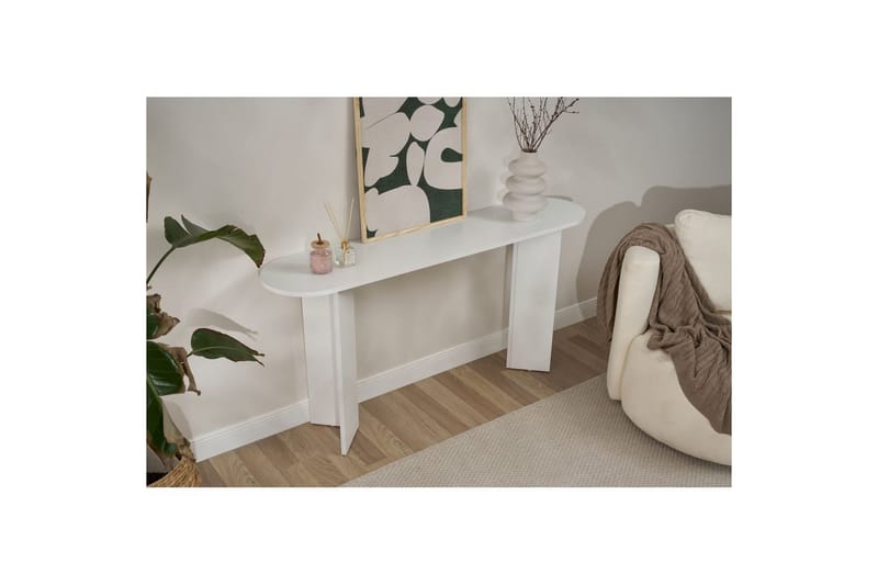 Yeno Konsolipöytä 150 cm - Valkoinen - Huonekalut - Pöytä & ruokailuryhmä - Apupöytä & sivupöytä - Konsolipöytä