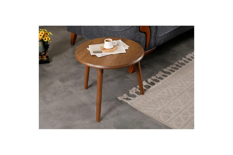 Zalvar Sarjapöytä 100 cm - Hiekka - Huonekalut - Pöytä & ruokailuryhmä - Apupöytä & sivupöytä - Sarjapöytä