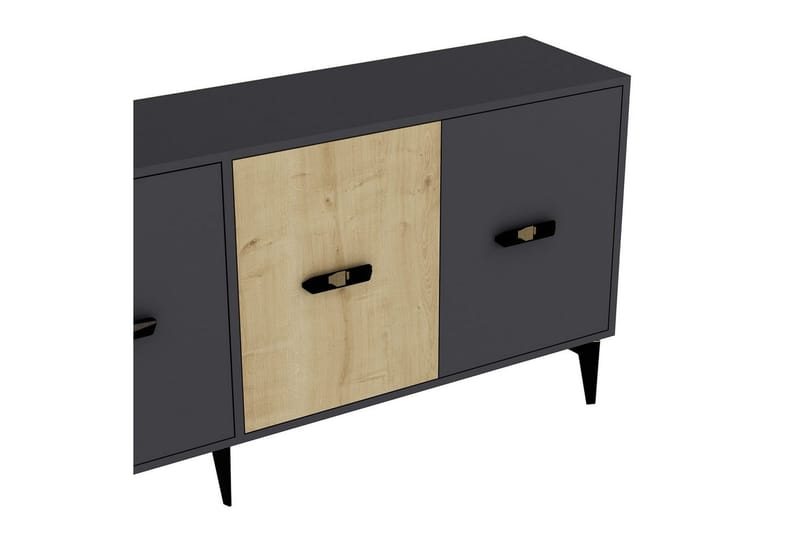 Zaven Konsolipöytä 180 cm - Antrasiitti - Huonekalut - Pöytä & ruokailuryhmä - Apupöytä & sivupöytä - Konsolipöytä