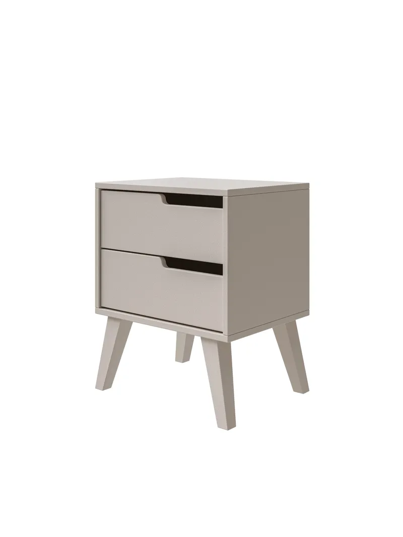 Zelto Yöpöytä 45 cm Oikea, Kashmir (vaalea beige)