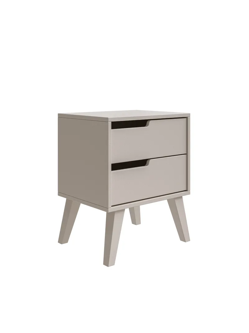 Zelto Yöpöytä 45 cm Vasen, Kashmir (vaalea beige)