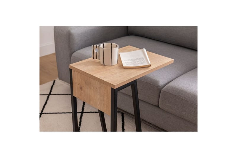 Zeric Sivupöytä 30 cm - Sininen/Musta - Huonekalut - Pöytä & ruokailuryhmä - Apupöytä & sivupöytä - Tarjotinpöytä & pikkupöytä