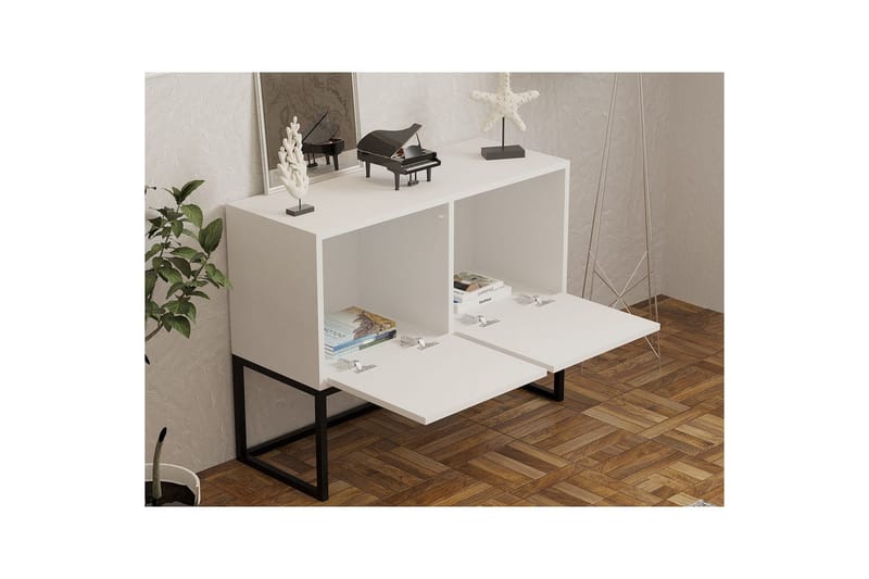 Zermat Konsolipöytä 90 cm - Valkoinen - Huonekalut - Pöytä & ruokailuryhmä - Apupöytä & sivupöytä - Konsolipöytä