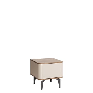 Zeyrin Yöpöytä 48 cm - Beige|ruskea|musta - Huonekalut - Pöytä & ruokailuryhmä - Apupöytä & sivupöytä - Yöpöytä