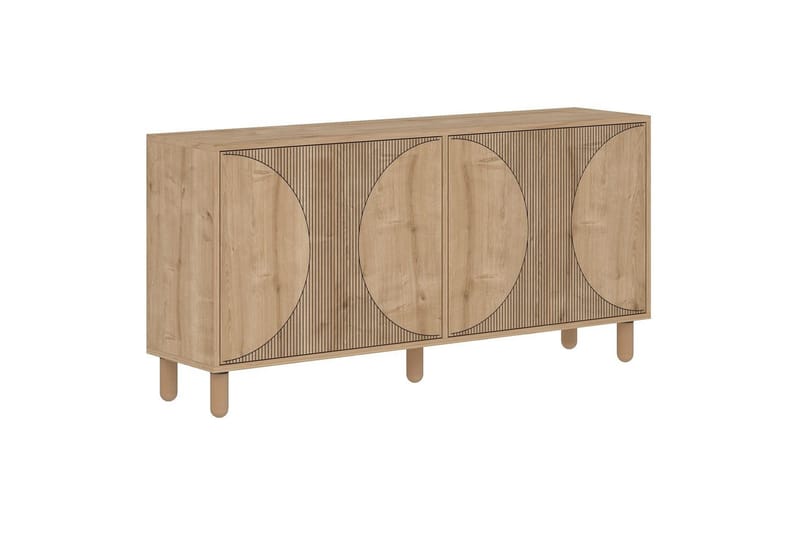 Zyric Konsolipöytä 150 cm - Tammi - Huonekalut - Pöytä & ruokailuryhmä - Apupöytä & sivupöytä - Konsolipöytä