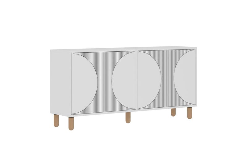 Zyric Konsolipöytä 150 cm - Valkoinen - Huonekalut - Pöytä & ruokailuryhmä - Apupöytä & sivupöytä - Konsolipöytä