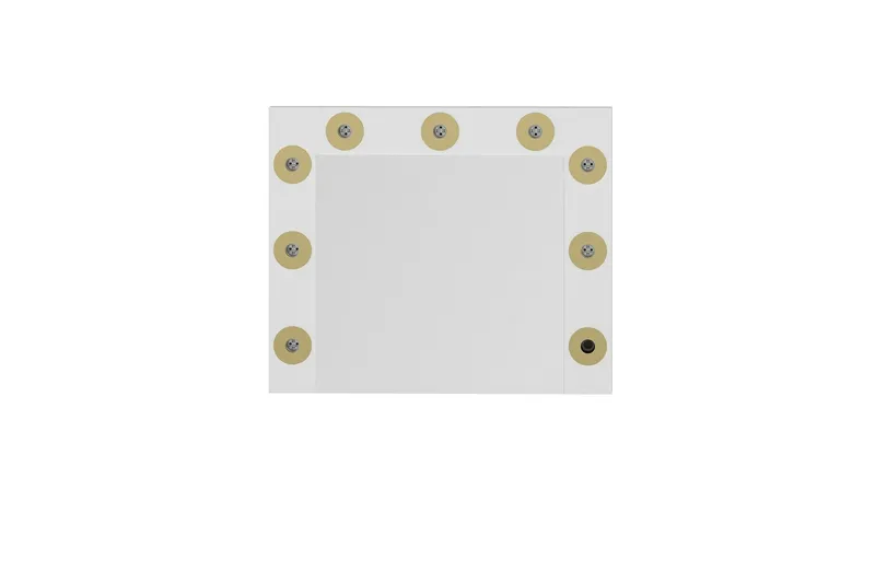 Armin Kampauspöytä 72 cm - Valkoinen - Huonekalut - Pöytä & ruokailuryhmä - Meikki- & kampauspöydät - Meikkipöytä valolla