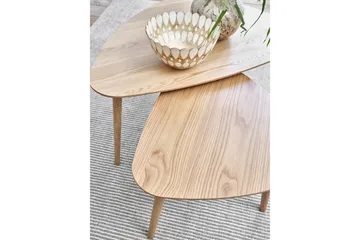 Asiya Sohvapöytä 70 cm - Beige - Huonekalut - Pöytä & ruokailuryhmä - Apupöytä & sivupöytä - Sarjapöytä