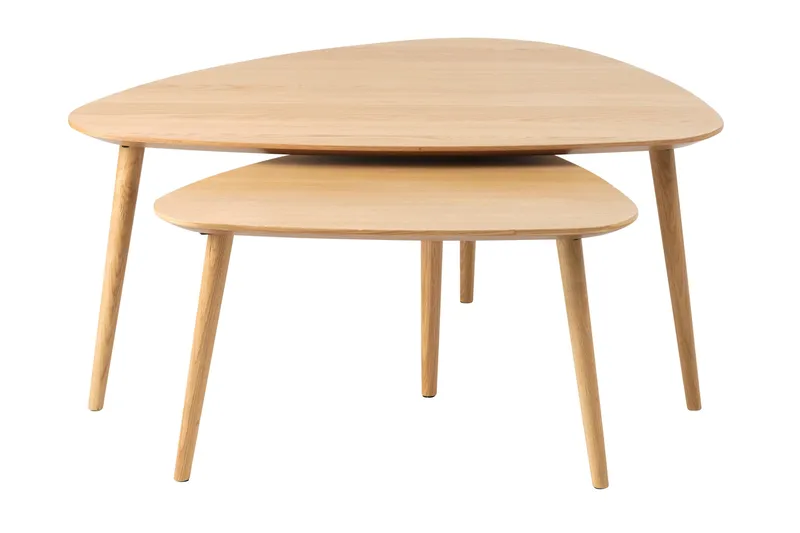 Asiya Sohvapöytä 70 cm - Beige - Huonekalut - Pöytä & ruokailuryhmä - Apupöytä & sivupöytä - Sarjapöytä