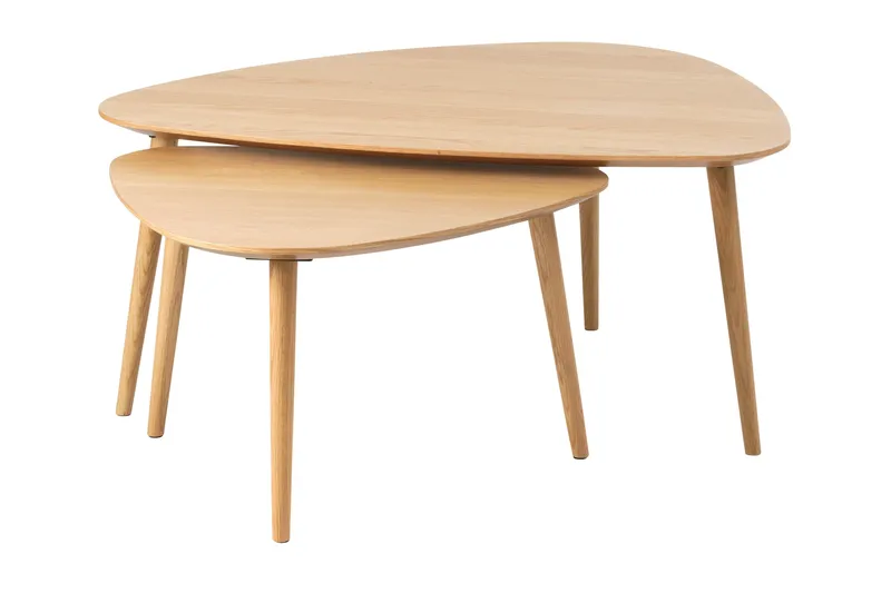 Asiya Sohvapöytä 70 cm - Beige - Huonekalut - Pöytä & ruokailuryhmä - Apupöytä & sivupöytä - Sarjapöytä