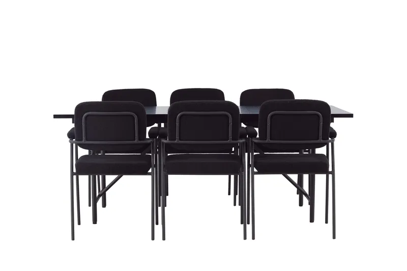 Astrid Ruokapöytä 90 cm - Musta - Huonekalut - Pöytä & ruokailuryhmä - Ruokapöydät & keittiön pöydät