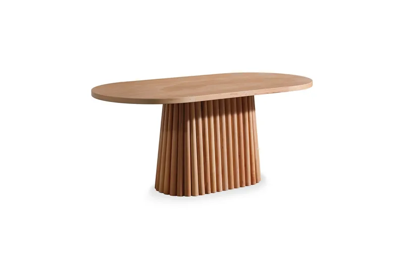 Atlantis Ruokapöytä 170 cm Soikea - Luonnonväri - Huonekalut - Pöytä & ruokailuryhmä - Ruokapöydät & keittiön pöydät