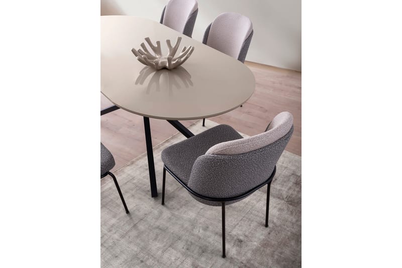 Aura Ruokapöytä 180 cm Suorakulmainen - Ruskea - Huonekalut - Pöytä & ruokailuryhmä - Ruokapöydät & keittiön pöydät