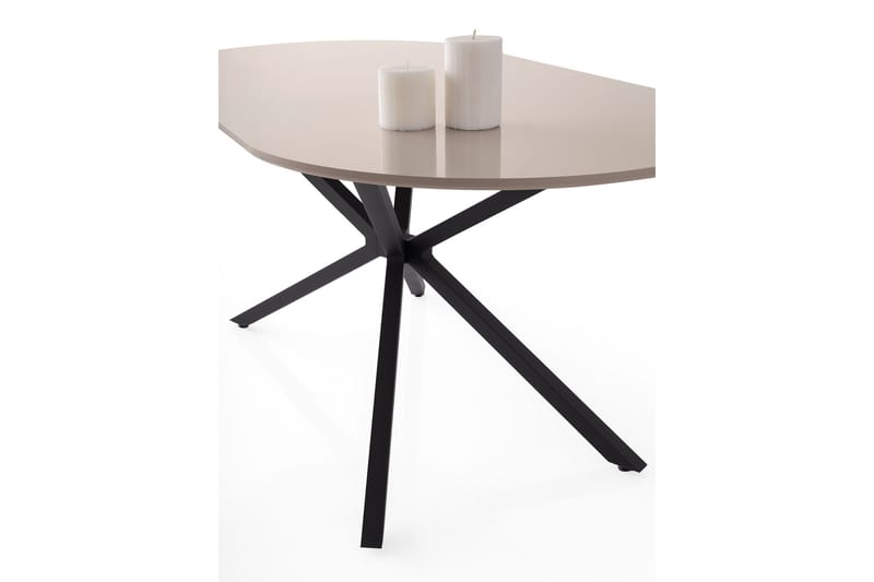 Aura Ruokapöytä 180 cm Suorakulmainen - Ruskea - Huonekalut - Pöytä & ruokailuryhmä - Ruokapöydät & keittiön pöydät