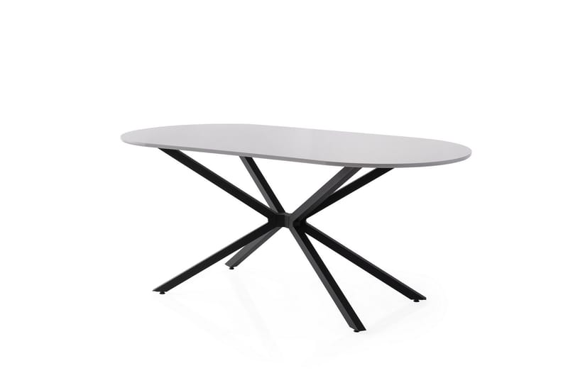 Aura Ruokapöytä 180 cm Suorakulmainen - Vaaleanharmaa - Huonekalut - Pöytä & ruokailuryhmä - Ruokapöydät & keittiön pöydät