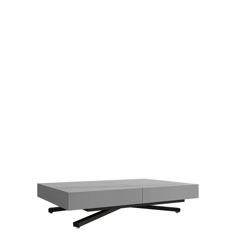 Avendi jatkettava sohvapöytä 200 cm - musta, harmaa - Huonekalut - Pöytä & ruokailuryhmä - Sohvapöytä