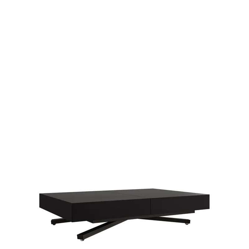 Avendi jatkettava sohvapöytä 200 cm, musta