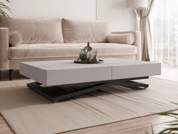 Avendi sohvapöytä 120 cm - Musta, beige - Huonekalut - Pöytä & ruokailuryhmä - Sohvapöytä