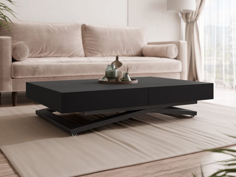 Avendi sohvapöytä 120 cm - Musta, musta - Huonekalut - Pöytä & ruokailuryhmä - Sohvapöytä