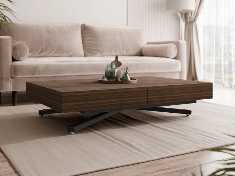 Avendi sohvapöytä 120 cm - Musta, ruskea - Huonekalut - Pöytä & ruokailuryhmä - Sohvapöytä