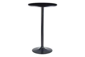 Baaripöytä Clanton 60 cm Pyöreä - Musta - Huonekalut - Pöytä & ruokailuryhmä - Baaripöytä