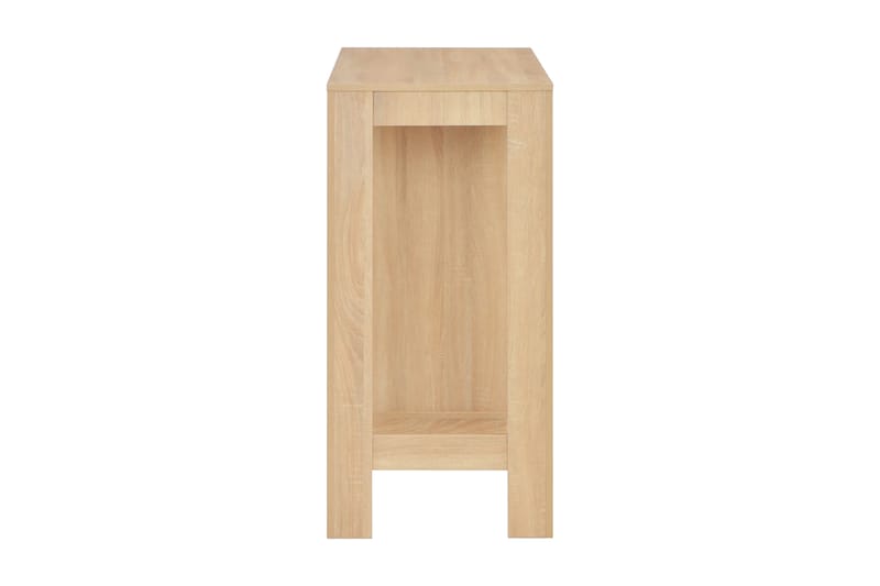 Baaripöytä hyllyllä tammi 110x50x103 cm - Ruskea - Huonekalut - Pöytä & ruokailuryhmä - Baaripöytä