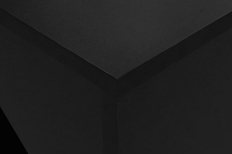 Baaripöytä kaapilla musta 115x59x200 cm - Musta - Huonekalut - Pöytä & ruokailuryhmä - Baaripöytä