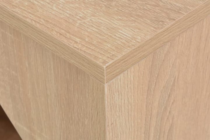 Baaripöytä kaapilla tammi 115x59x200 cm - Ruskea - Baaripöytä